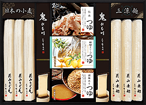 三種のつゆで味わう三涼麺 (8人前)