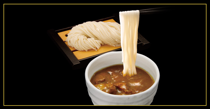 カレーつけうどんの写真